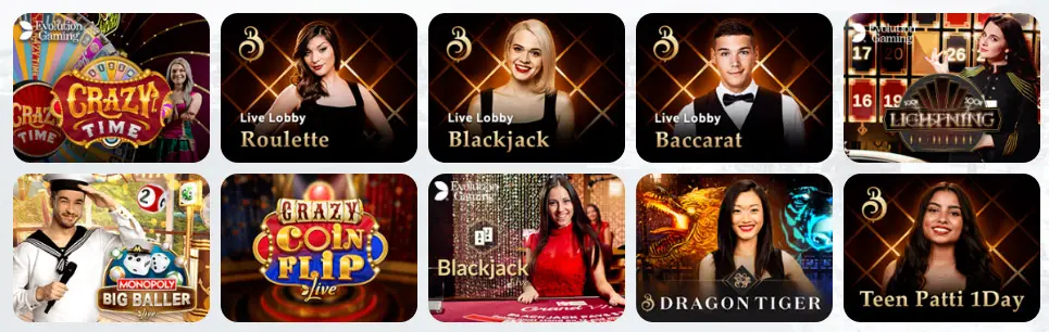 Jeux de casino en direct WIN MA CHANCE CASINO