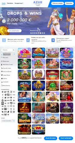 l'application et interface Win Ma Chance Casino