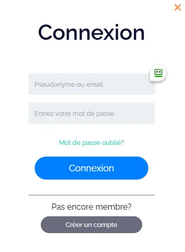 Connexion des membres du Win Ma Chance Casino